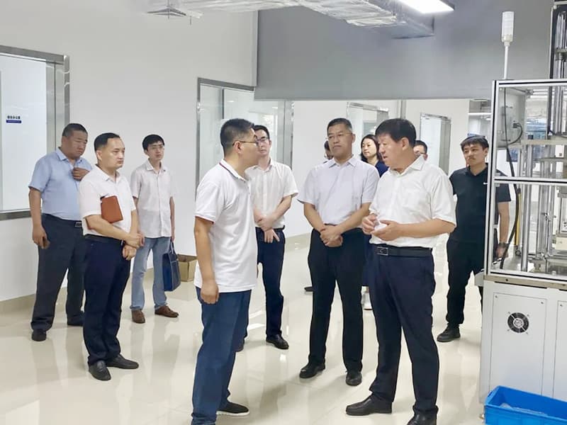 濟寧市政府黨組成員、一級巡視員張勝明到公司調(diào)研